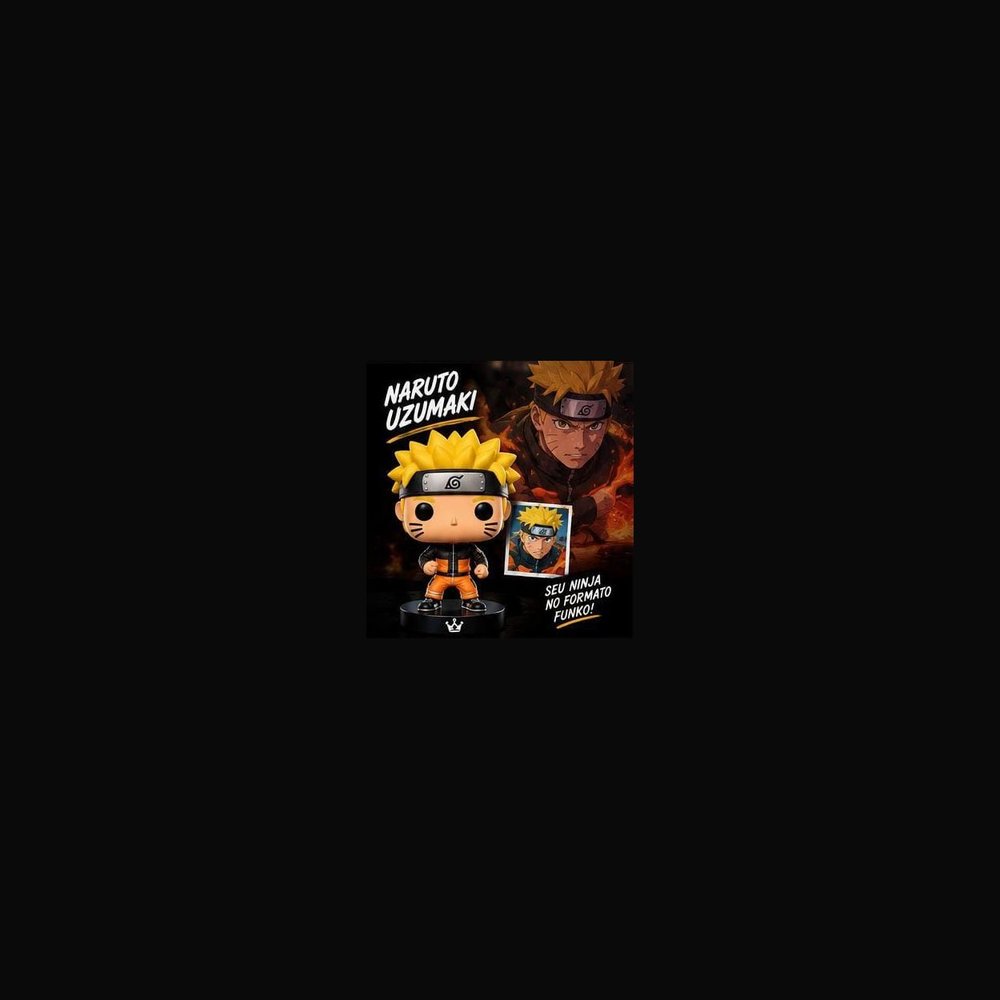 Funko Pop Personalizado estilo Naruto